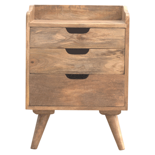 3 Drawer Gallery Nightsand
